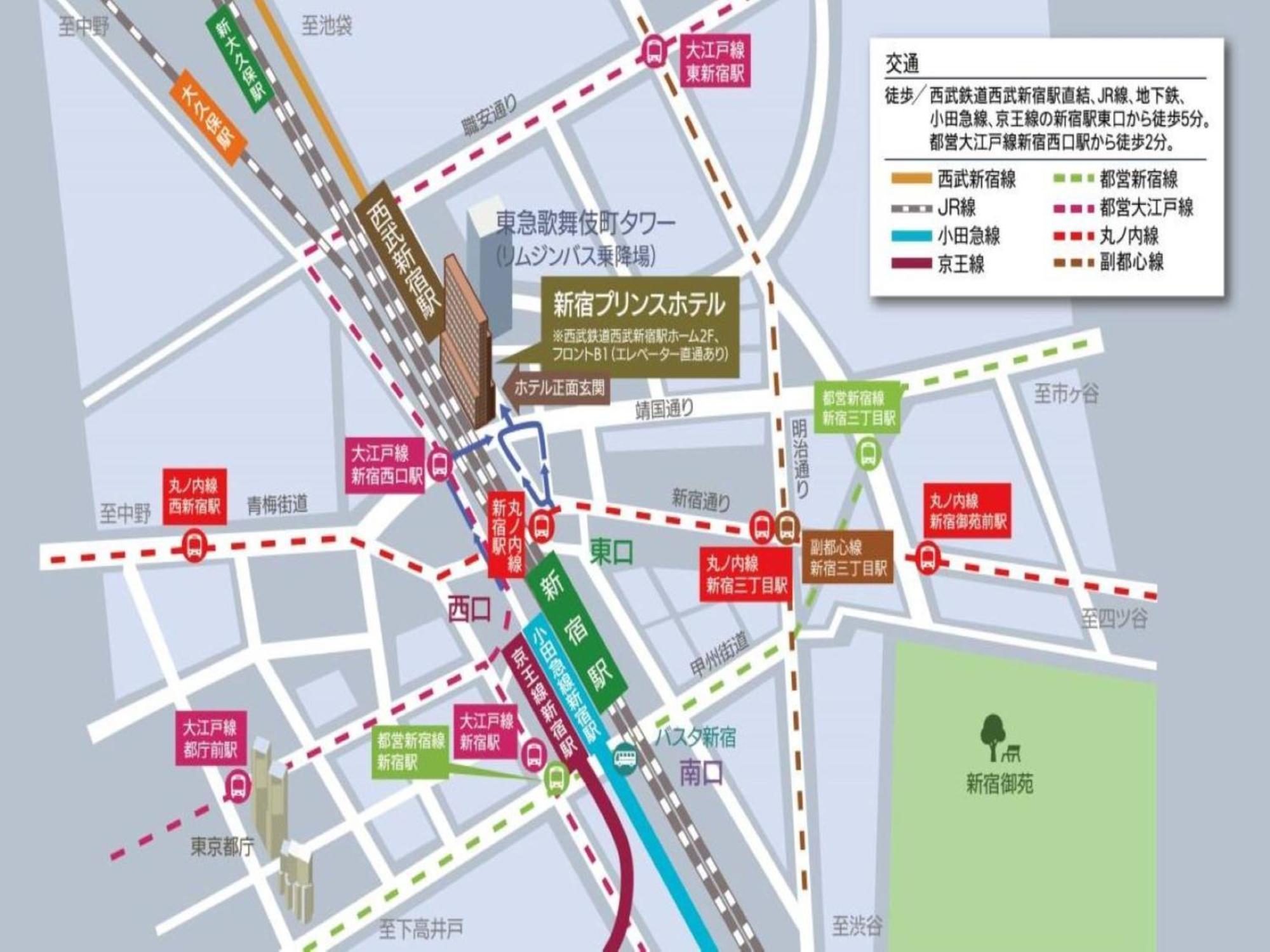 Shinjuku Prince Hotel Токио Екстериор снимка